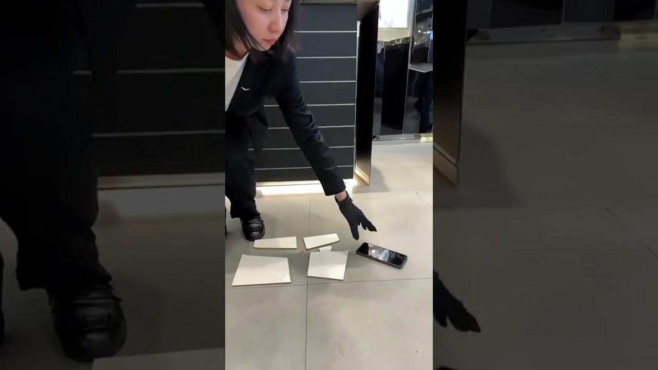 What Happens When a $7,000 Phone Hits Tile and Glass? VERTU Quantum Impact Test