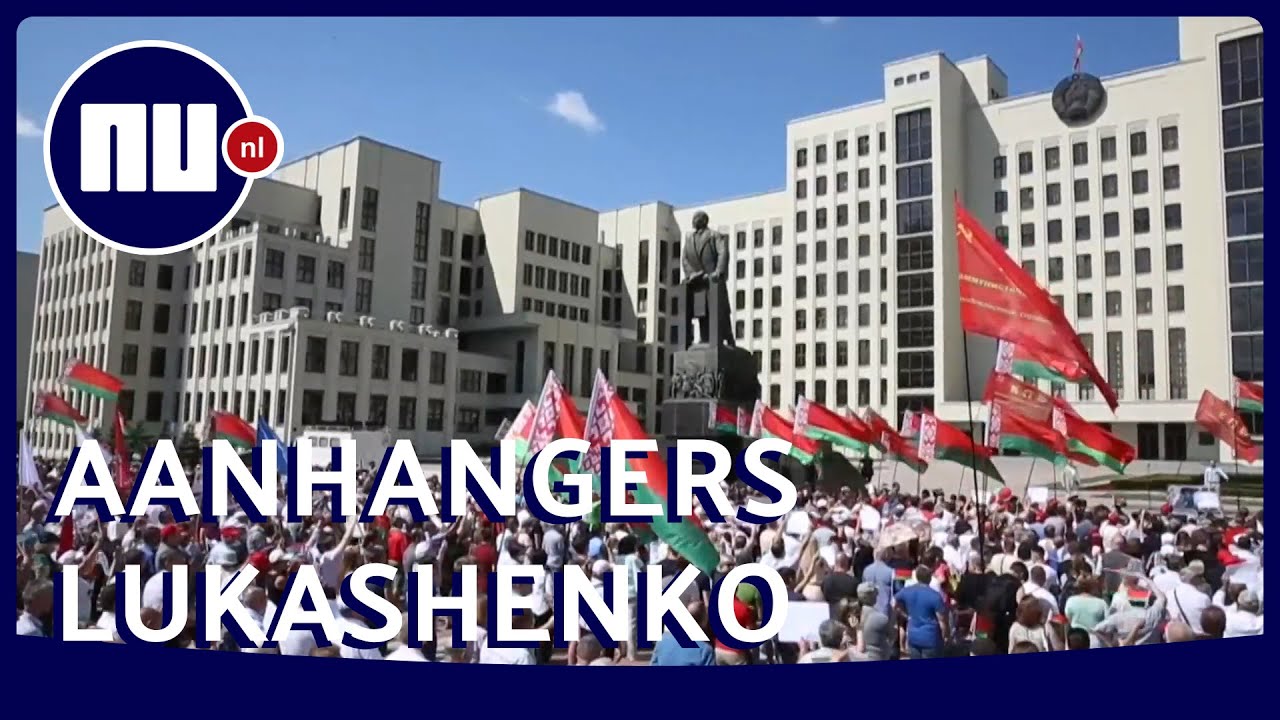 Duizenden aanhangers Lukashenko de straat op na protesten | NU.nl