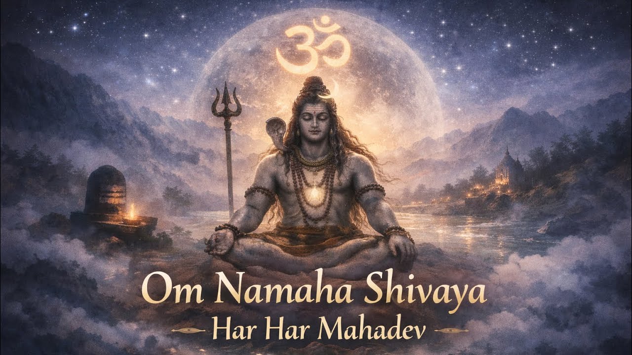 Om Namah Shivaya 🔱 Temple Style Shiva Bhajan | Morning Prayer & Family Chant