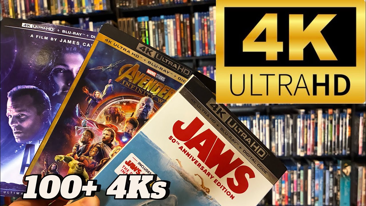 Вся моя коллекция Blu-ray дисков в формате 4K Ultra HD!