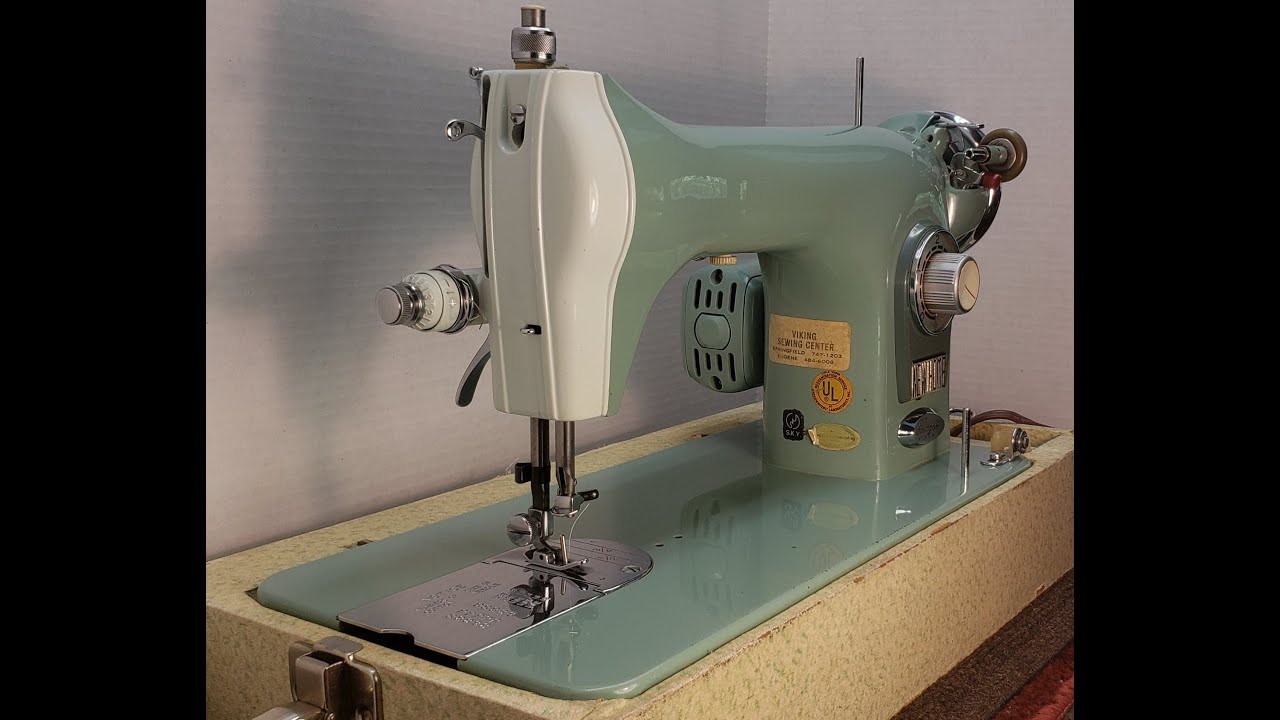 New Home Paragon SKY Vintage Sewing Machine Final Test and How-To