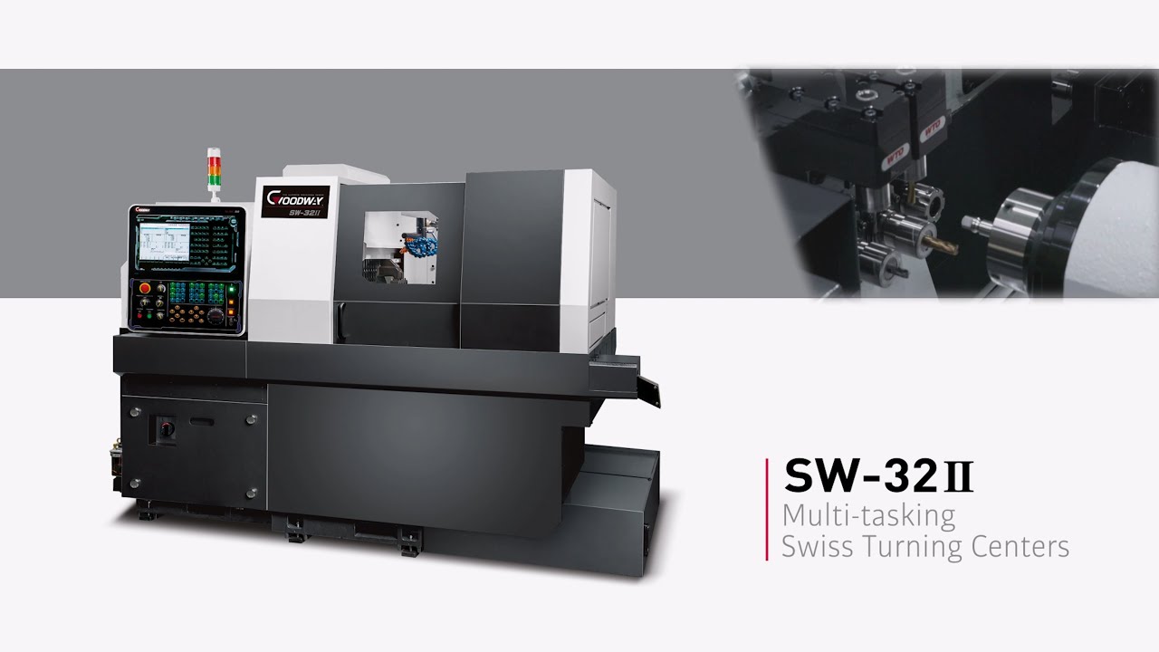 GOODWAY SW-32II SWISS TURNING CENTERS | Y2-axis Machining Capability