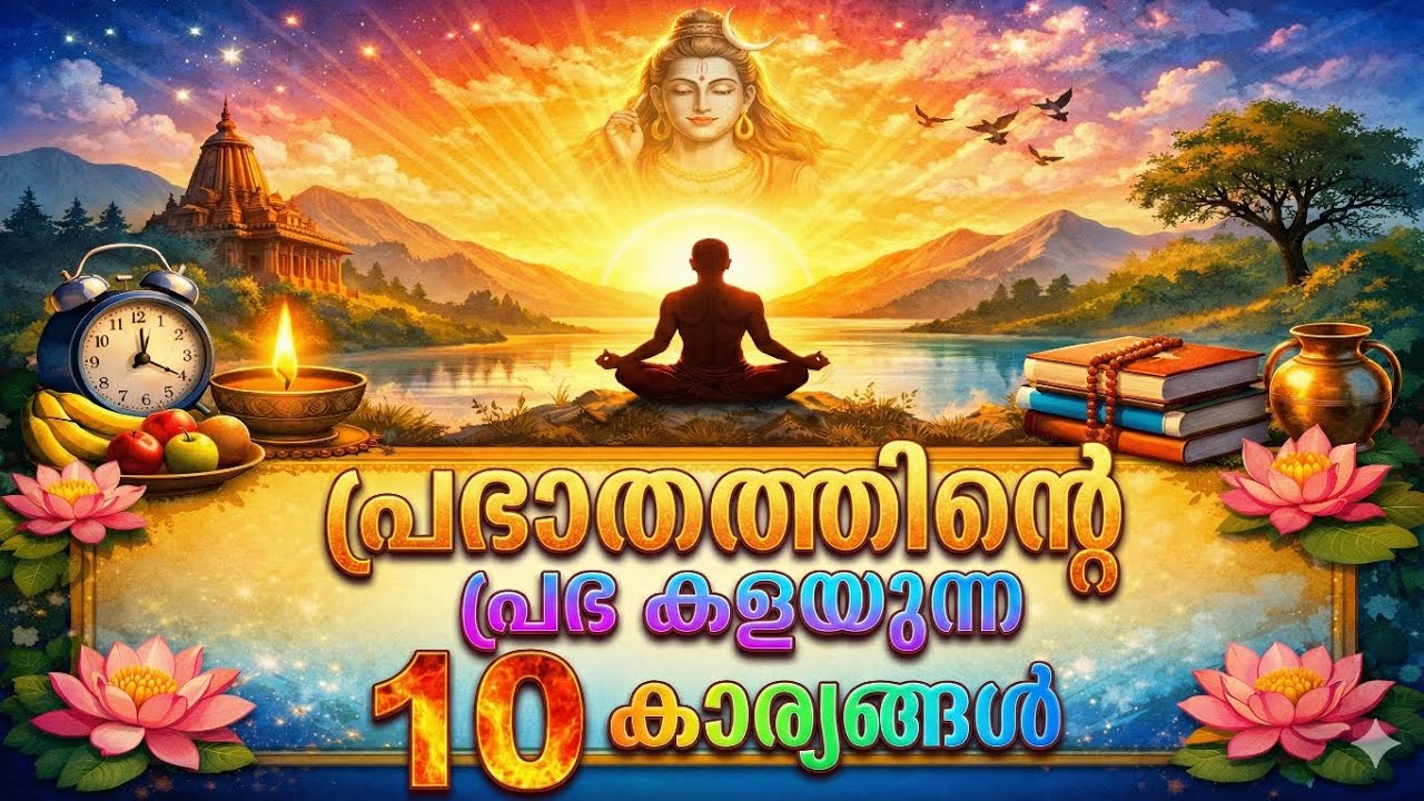 പ്രഭാതത്തിൽ ഇത്തരം കാര്യങ്ങൾ ചെയ്യരുത്. അത് നിങ്ങളുടെ ജീവിതം നശിപ്പിക്കും! 