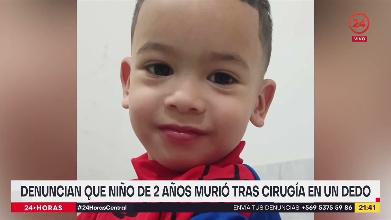 Denuncian que niño de 2 años murió tras cirugía en un dedo