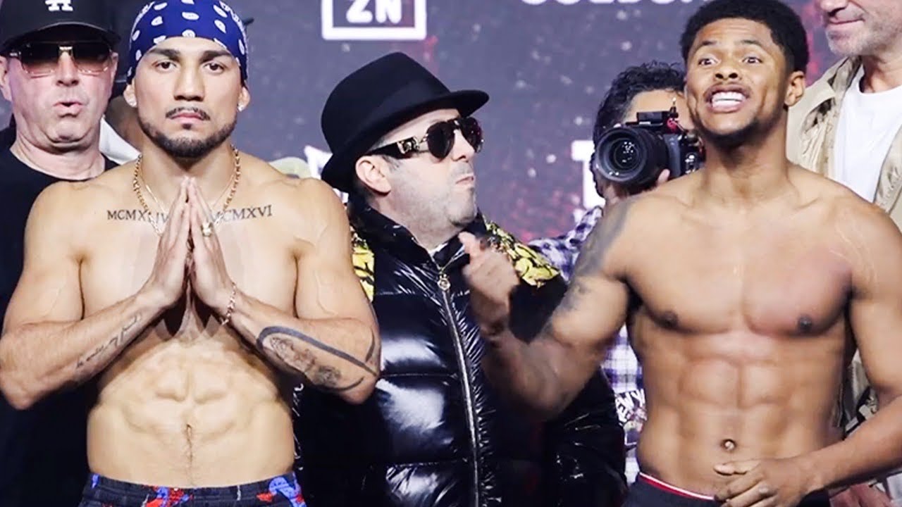 Teofimo Lopez vs Shakur Stevenson • FULL WEIGH-IN, HEATED FACE OFF & FINAL WORDS