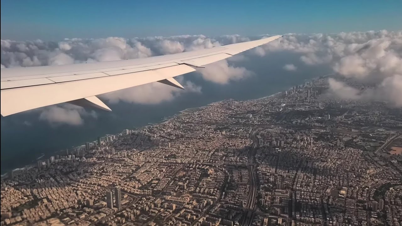 United 787 8 Takeoff From Tel Aviv Ben Gurion Airport