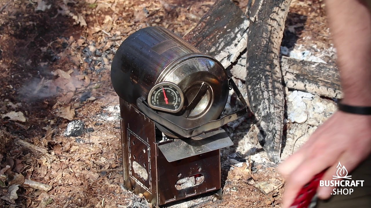 Firesbox Stove en Zebra Billy Can