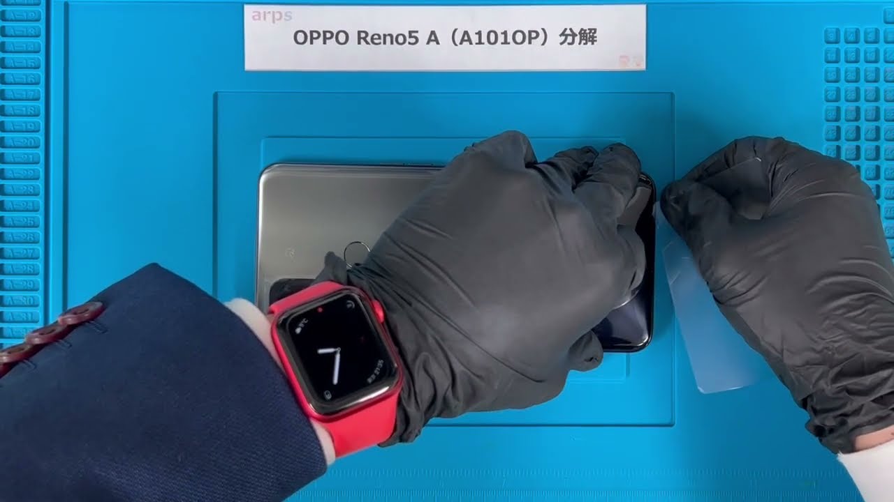 OPPO Reno5A　分解動画　通常