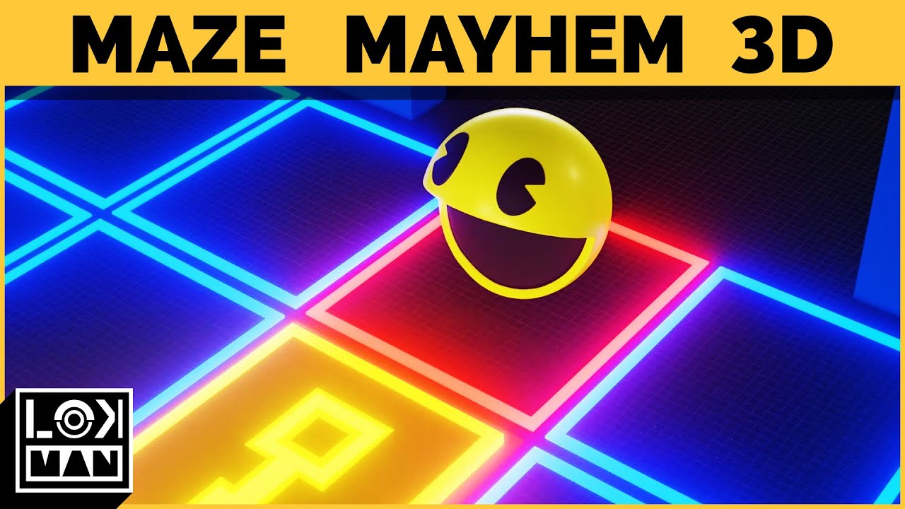 PAC-MAN Maze Mayhem 3D
