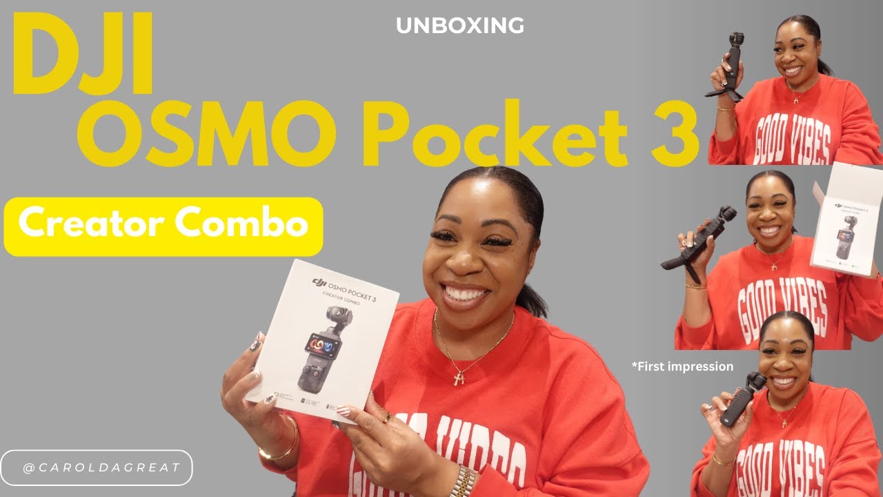 UNBOXING DJI OSMO POCKET 3 CREATOR COMBO | POCKET POWERHOUSE UNLEASHED