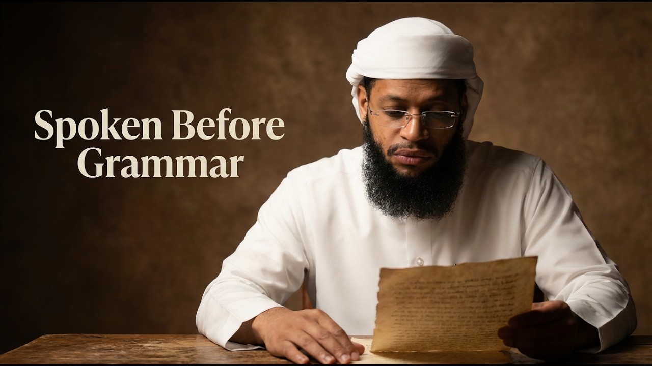 The Origins of Arabic Before Grammar Ever Existed #learnarabic