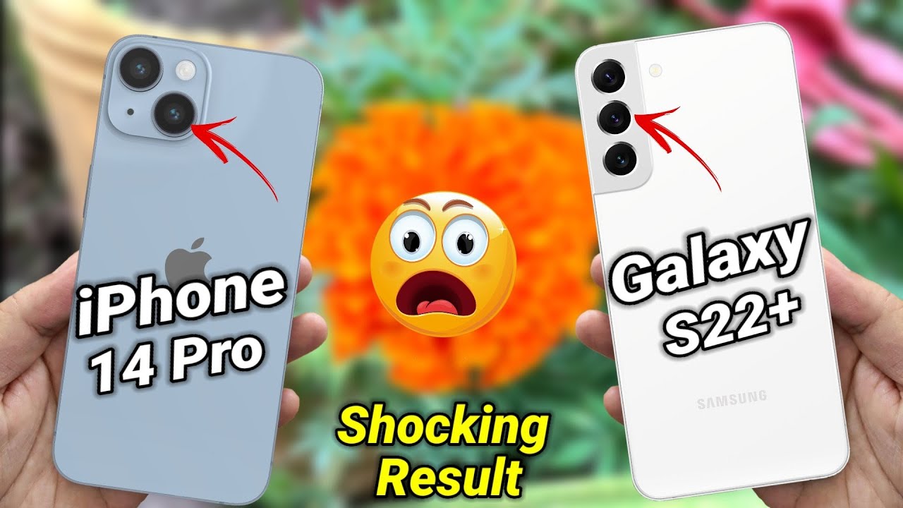 iPhone 14 Pro VS Samsung Galaxy S22 Plus Camera Comparison | IPhone 14 Pro Review Hindi | IPhone