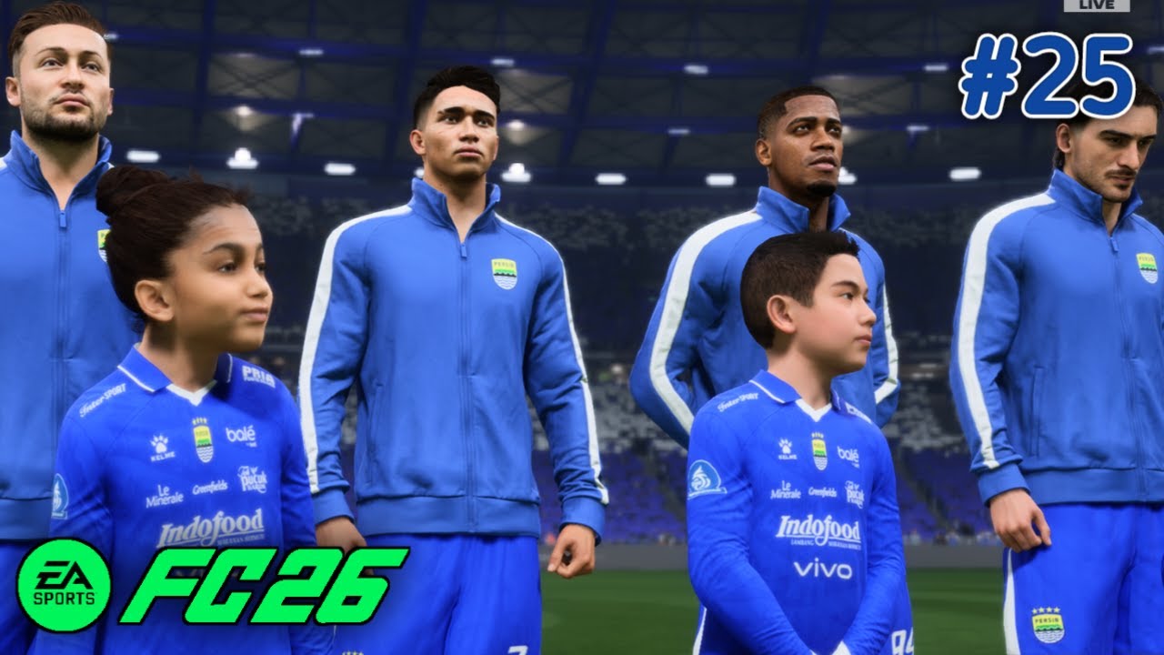Persib vs Wuhan TT, AFC Champions League Elite I FC 26 I Persib Career Mode #25