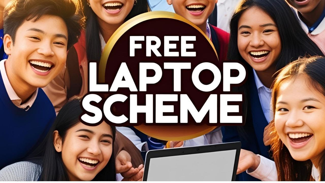 How to Apply Free Laptop Scholarship Yojana #studentbenefits #study #scheme #freelaptop