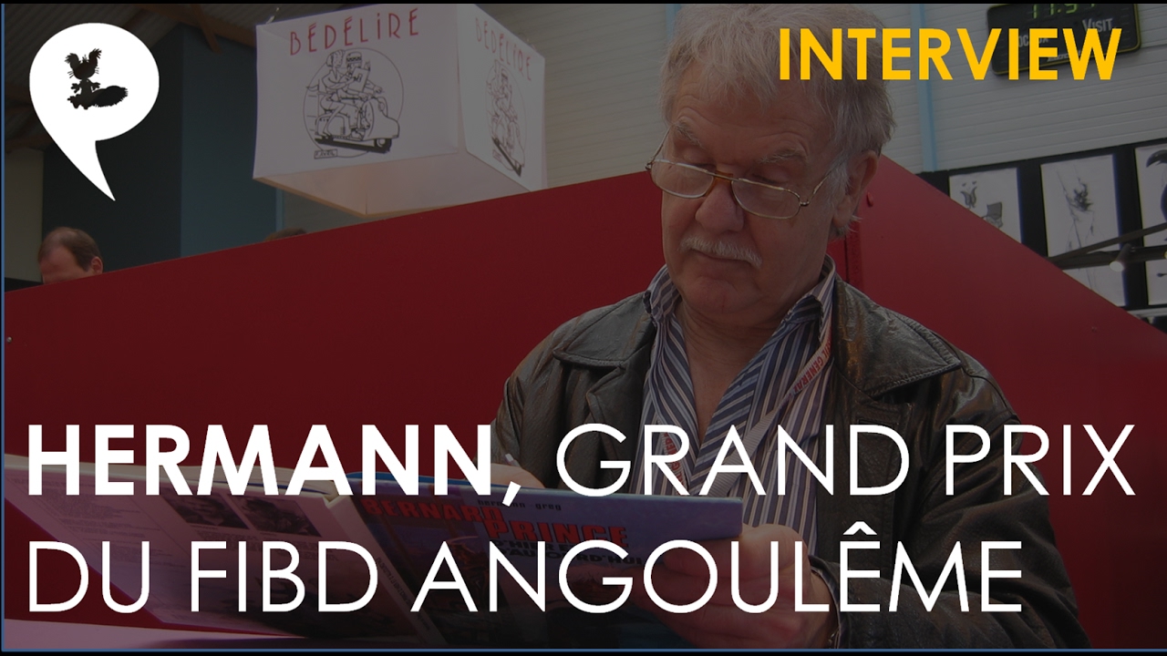 Hermann se confie sur l'édition 2017 du Festival d'Angoulême