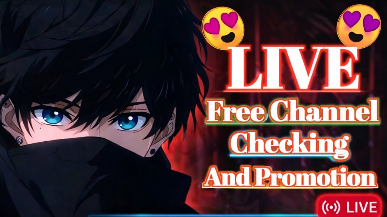 जल्दी आओ🤩| Live channel promotion free | Live channel checking | Live Promotion |