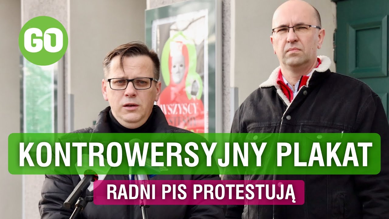 Kontrowersyjny plakat - radni PiS protestują