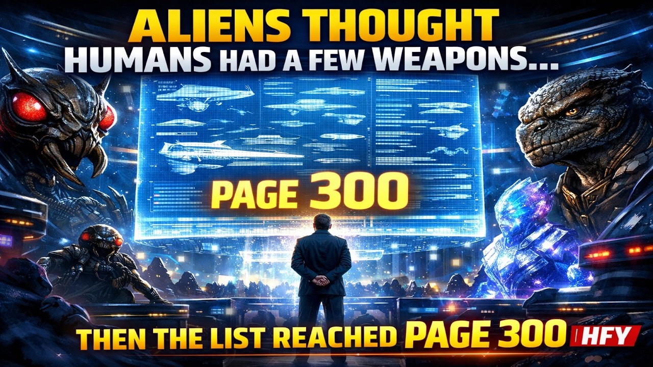Aliens Thought Humans Had a Few Weapons… Then the List Reached Page 300 | HFY | SCI Fi