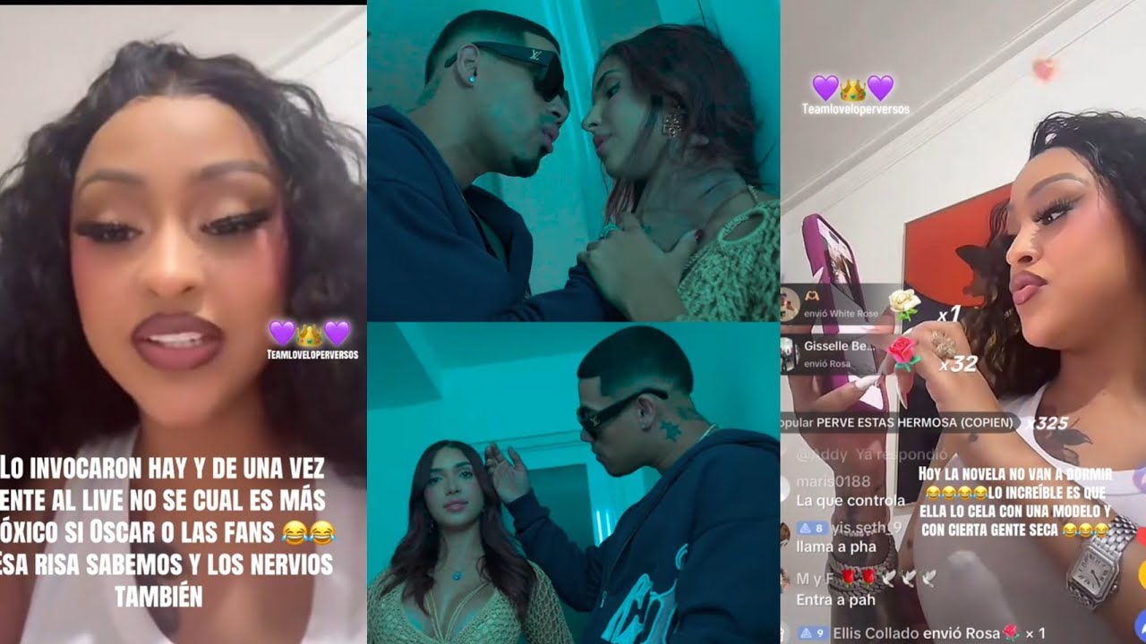 La Perversa  celosa con Michael por salir con una chica en un vídeo 