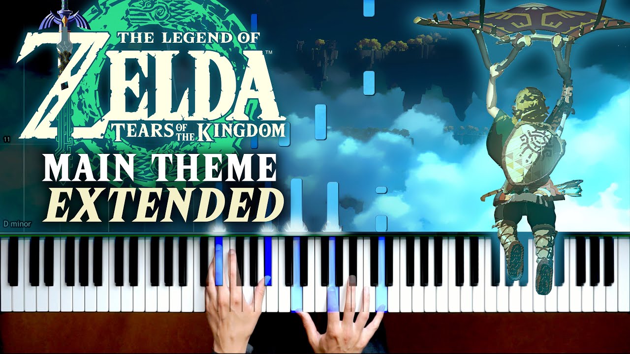 ZELDA: TEARS OF THE KINGDOM / BREATH OF THE WILD 2 TRAILER MUSIC EXTENDED PIANO [Zelda]