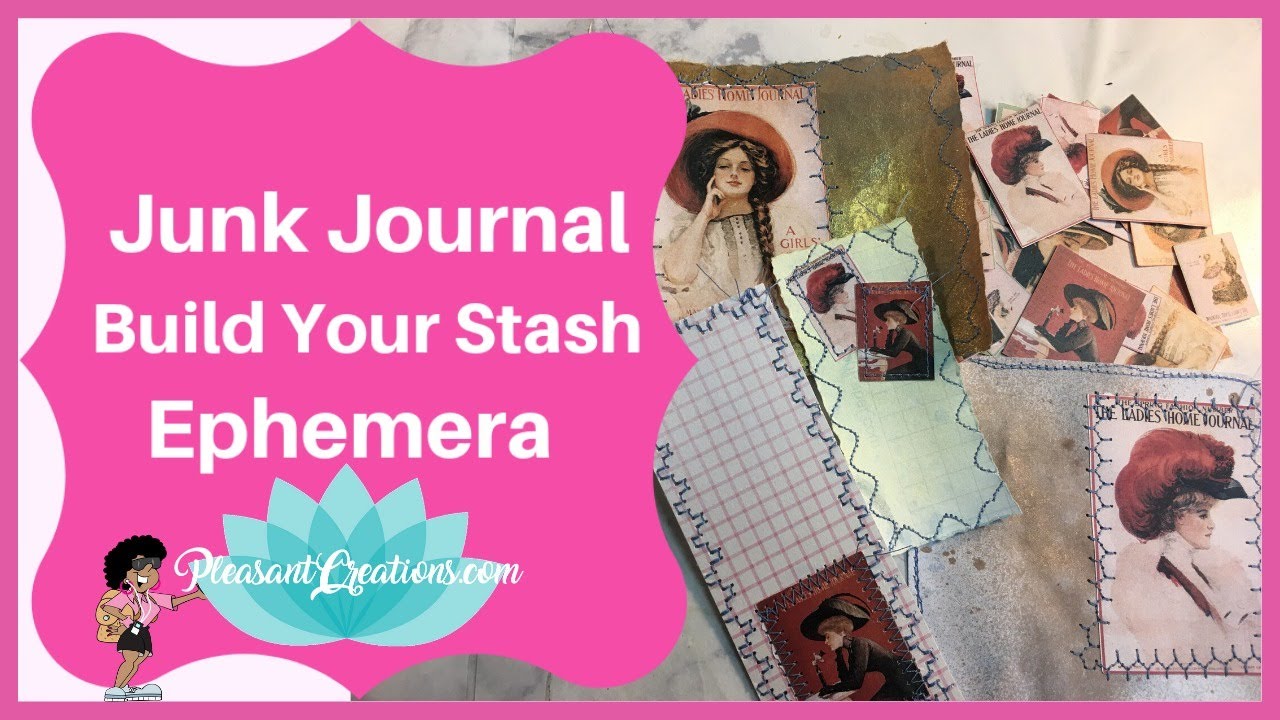 How to Make Journal Cards fior Your Junk Journal From Guest Checks,  Junk Journal Ephemera