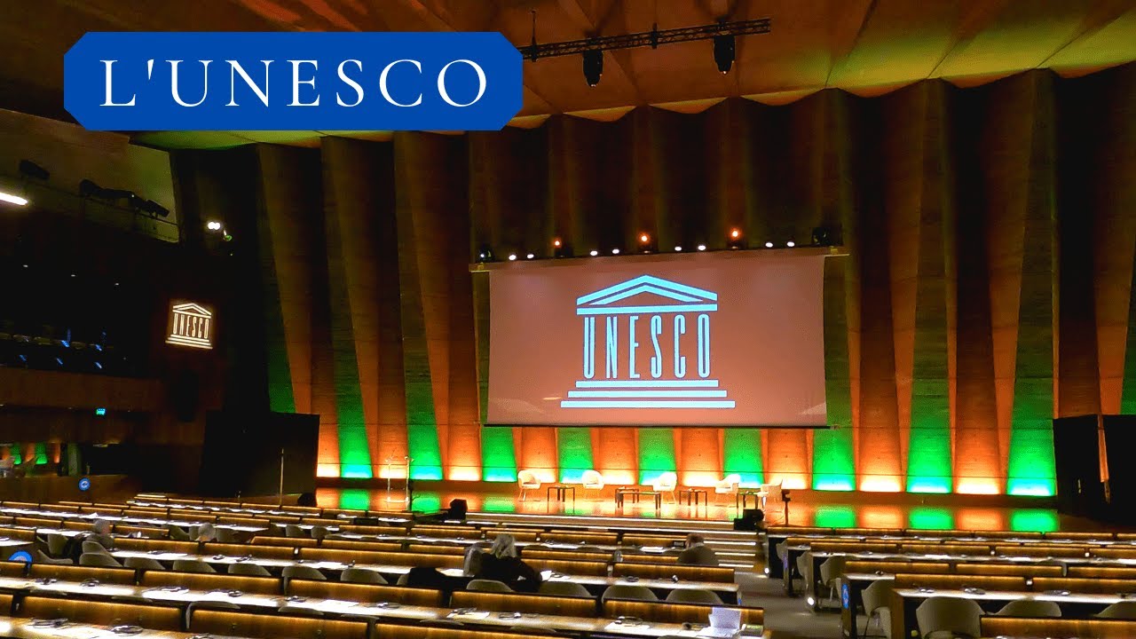 L' UNESCO, visite exceptionnelle du siege de l'organisation mondiale à Paris #unesco