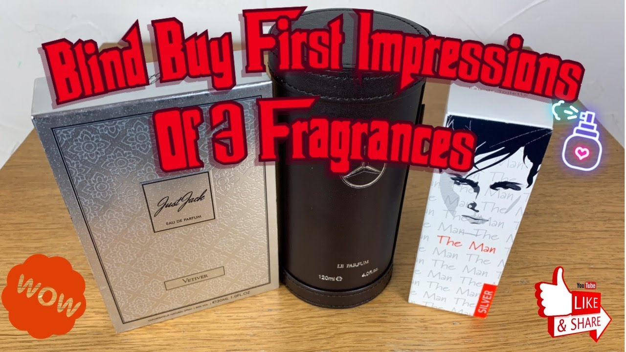 Blind Buys First Impressions of 3 Fragrances.