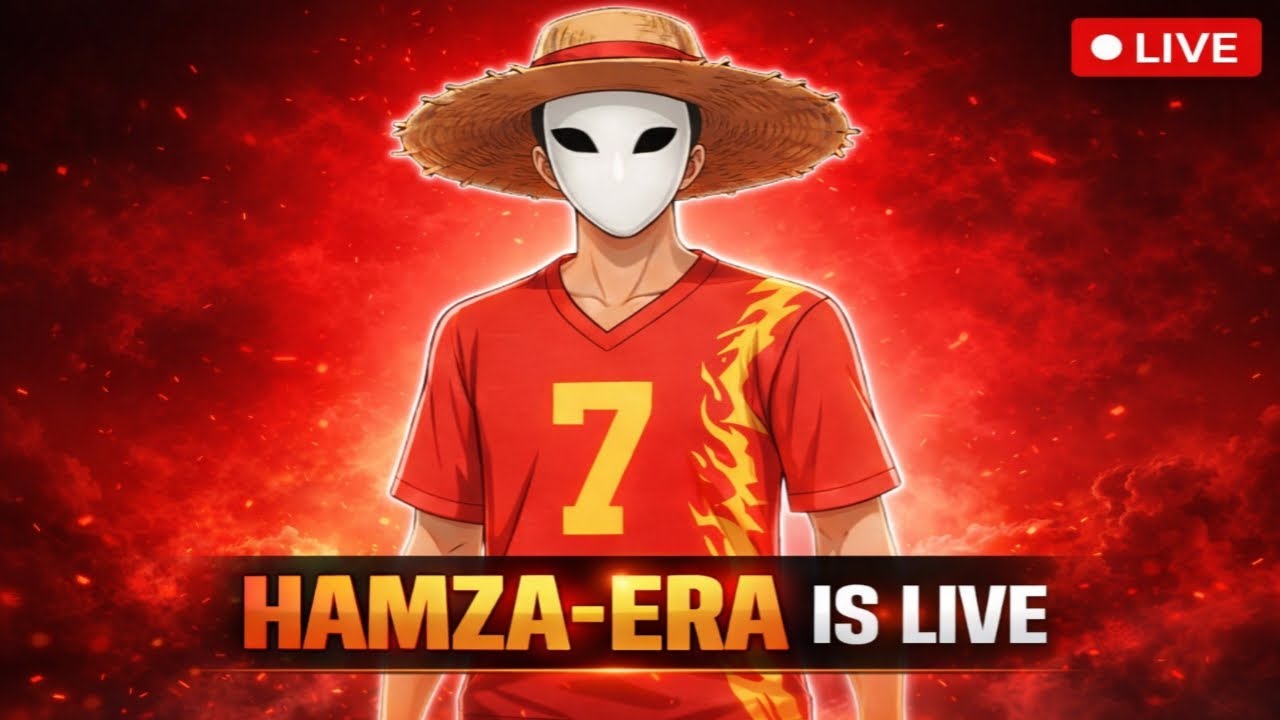 GRINDING IN LIVE.!! || HAMZA-ERA is Live