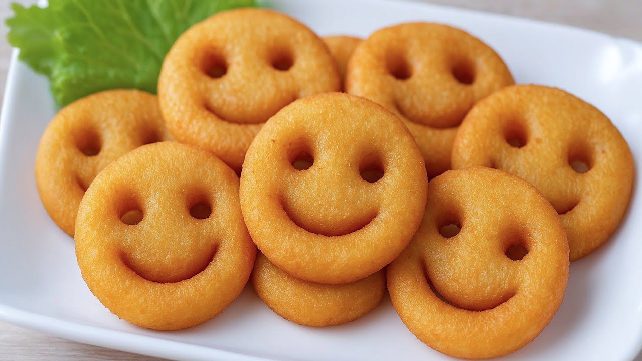 Easy Potato Smiley Snacks Recipes - Impress Your Friends & Family