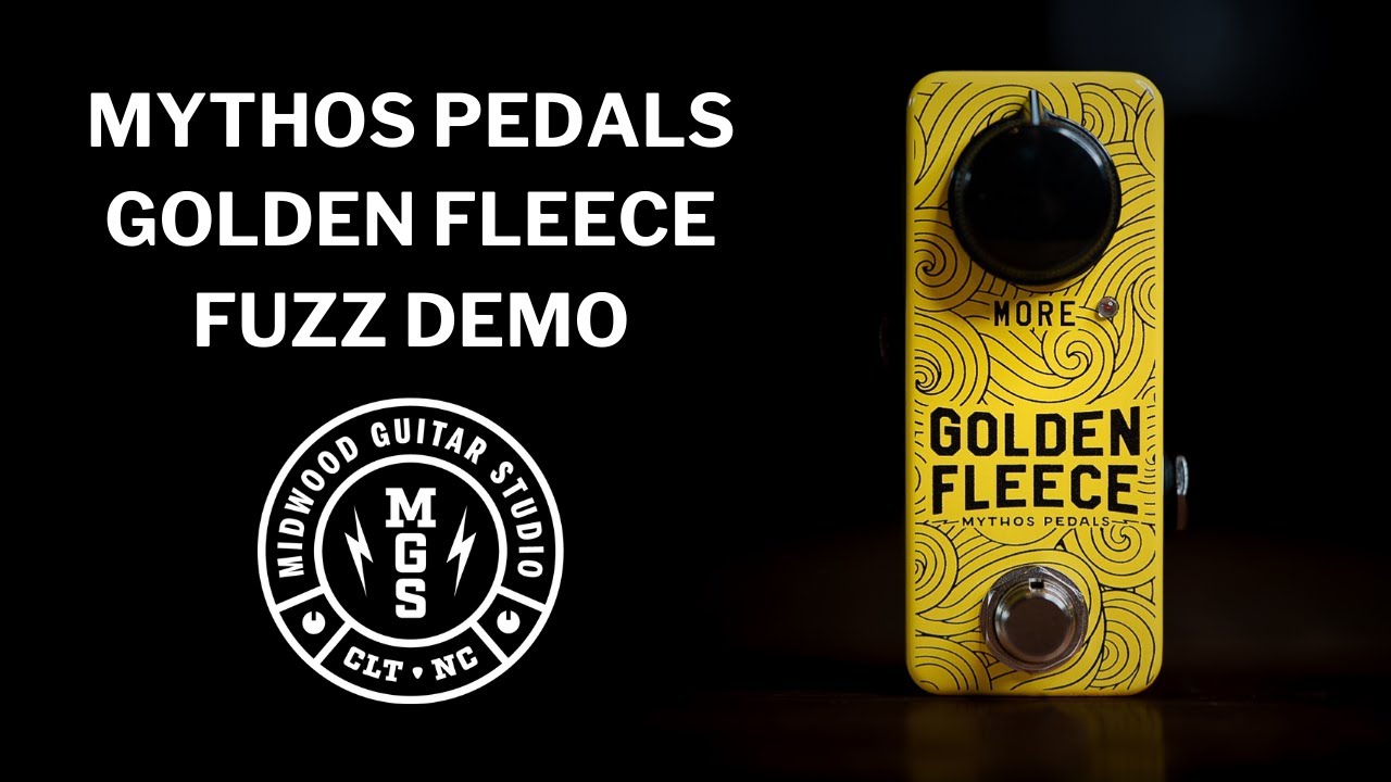 Mythos Golden Fleece Fuzz Pedal I Midwood Guitar Studio
