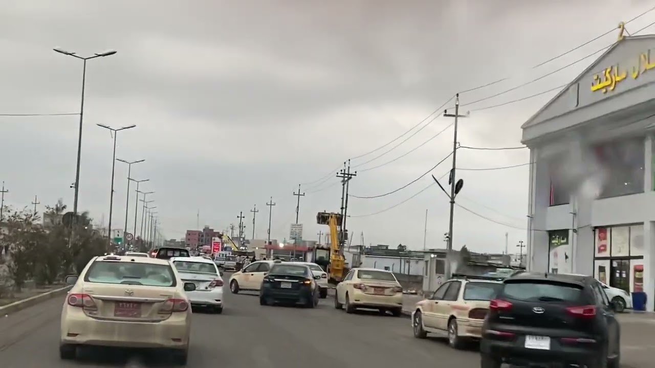 اربيل /طريق بحركه