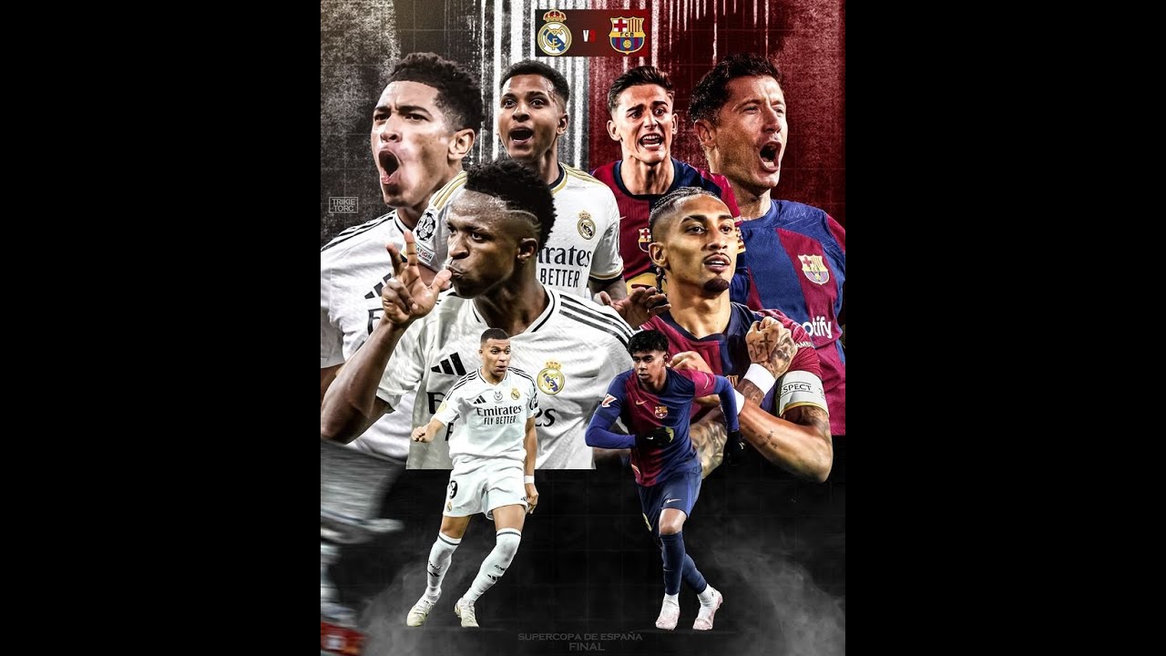 Barcelona vs Real Madrid Supercopa Final WATCHALONG #shorts #shortslive