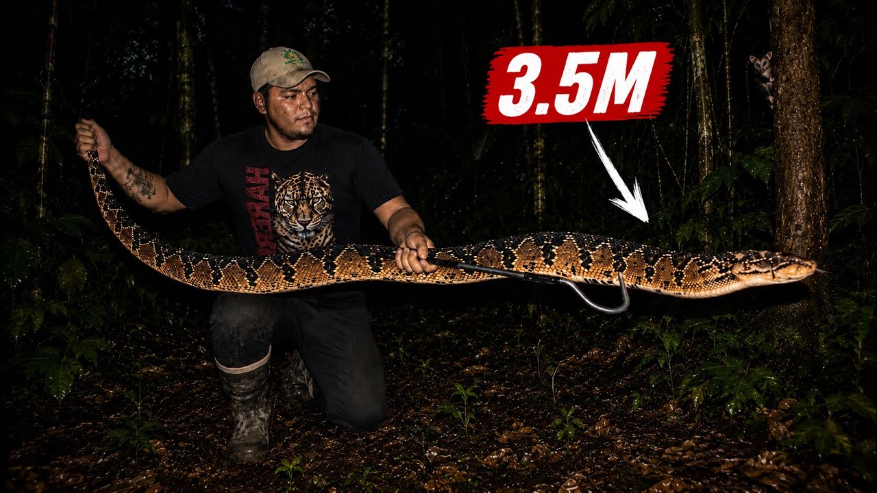 Busqué la VÍBORA MÁS LARGA del mundo en la AMAZONIA boliviana