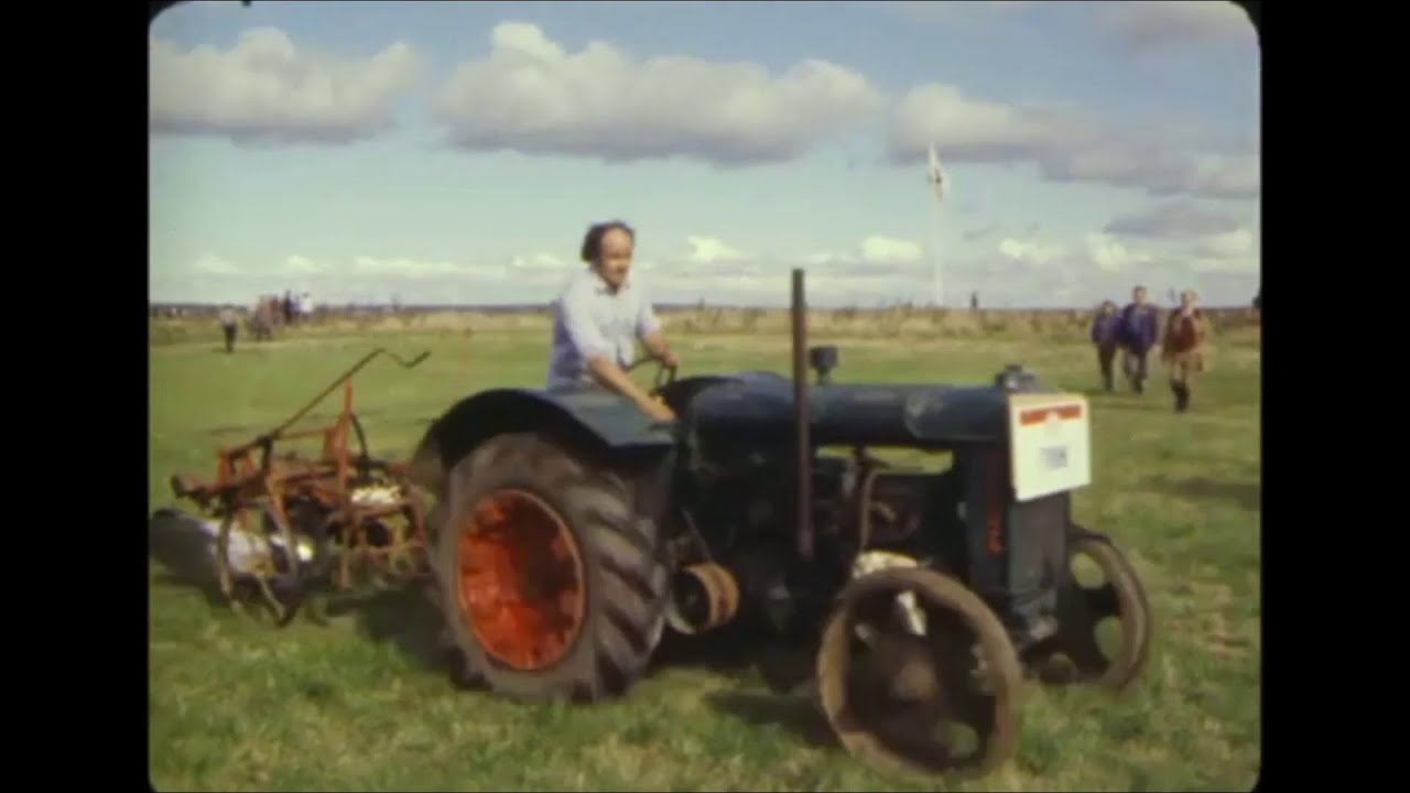 Vintage Tractors Plough On in Ardfert, Co. Kerry, Ireland 1984