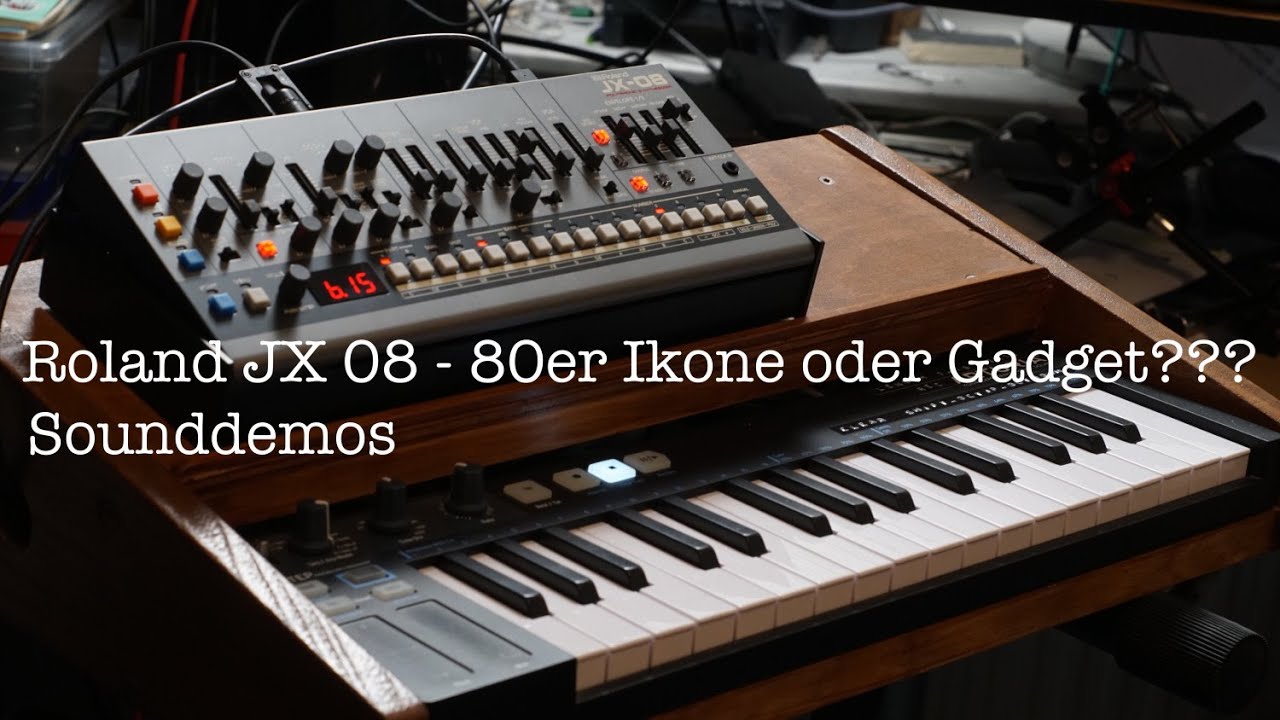 Roland JX 08 - 80er Ikone oder Gadget?