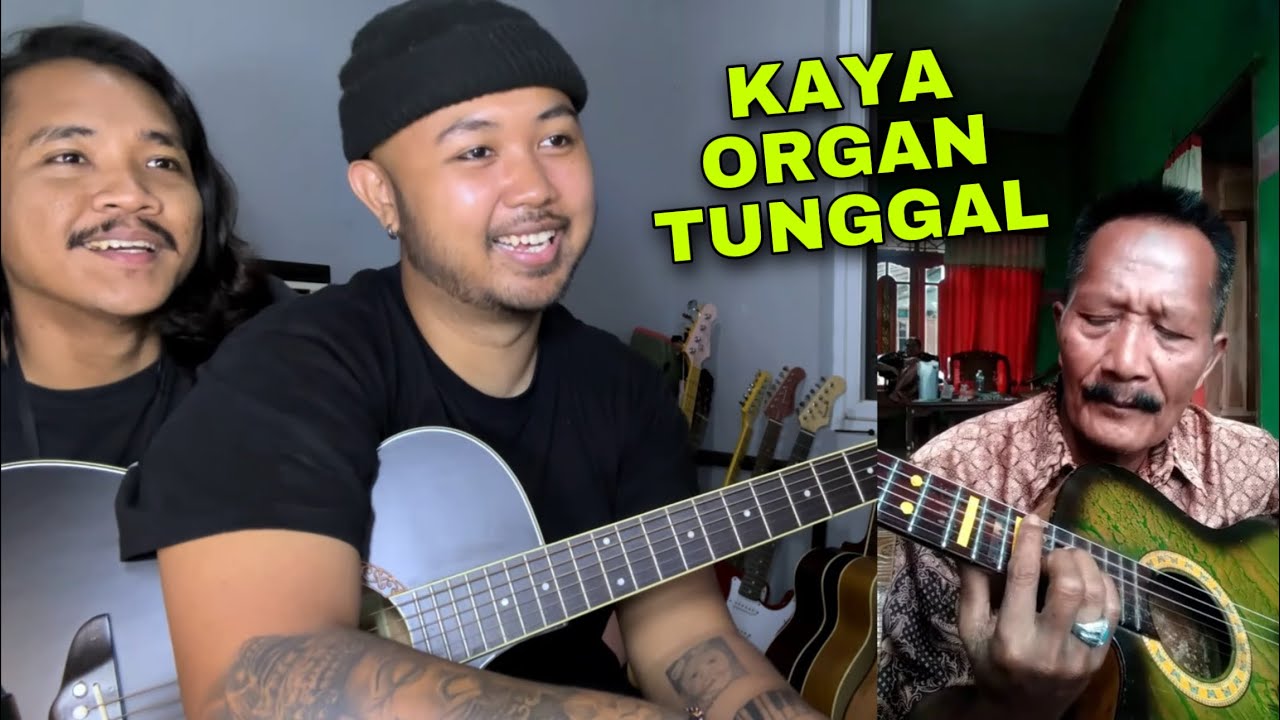 Genjrengan Gitar Unik Bunyinya Kaya Pake Organ Tunggal! #pencerahan