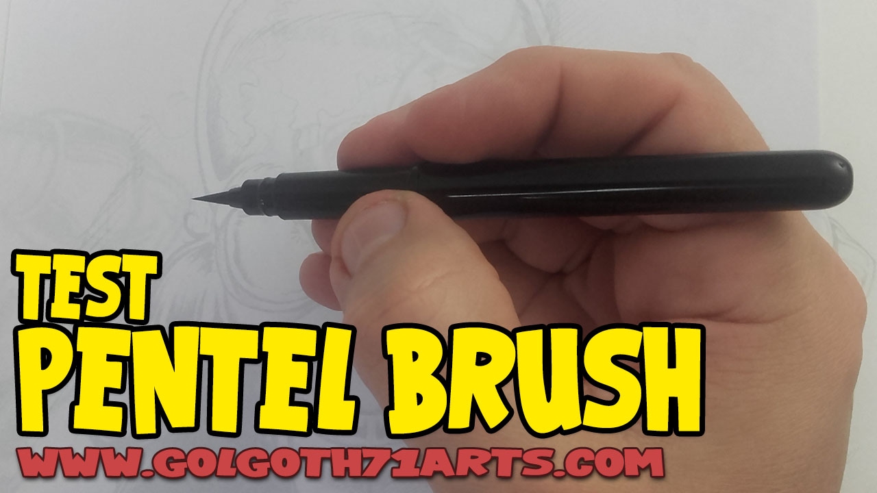 Test Pentel Pocket Brush