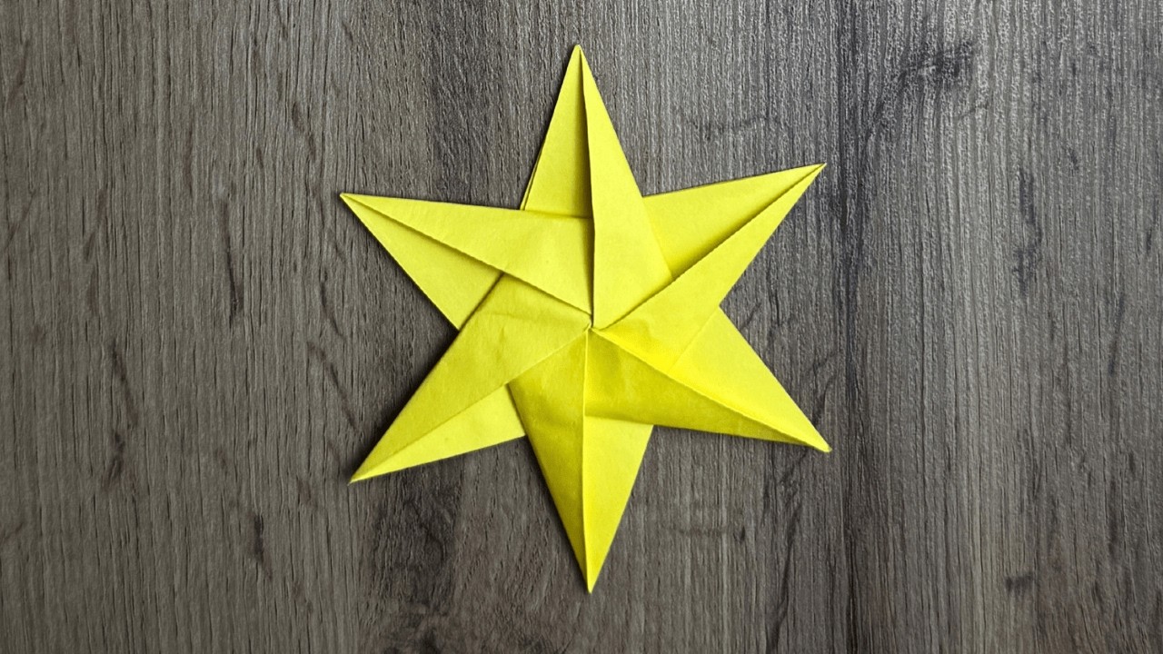 Простой урок по созданию шестиконечной звезды-оригами | Как сделать шестиконечную звезду-оригами ...