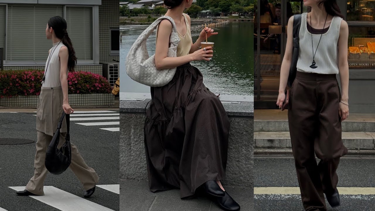 Vlog l 직장인 브이로그ㅣ교토여행 브이로그ㅣ데일리룩ㅣ르메르ㅣ모노하ㅣ얼바닉ㅣlfmㅣ에토스ㅣ아웃피터스ㅣ문리ㅣ렘플레이스먼트ㅣ보테가베네타ㅣCFCL