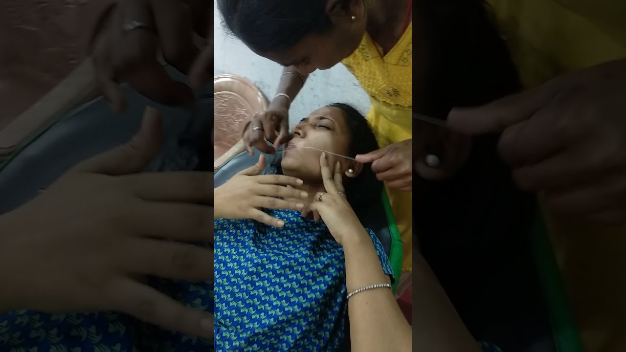 ଆଃ କି କଷ୍ଟ 😱😭 || My first upper lip cleanup experience ||