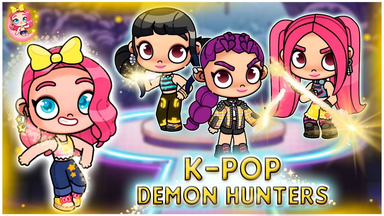 🎤⚡ Срочная помощь! Город в опасности… Нам нужны охотники на демонов из K‑Pop! | Мир Аватара 🌙💥