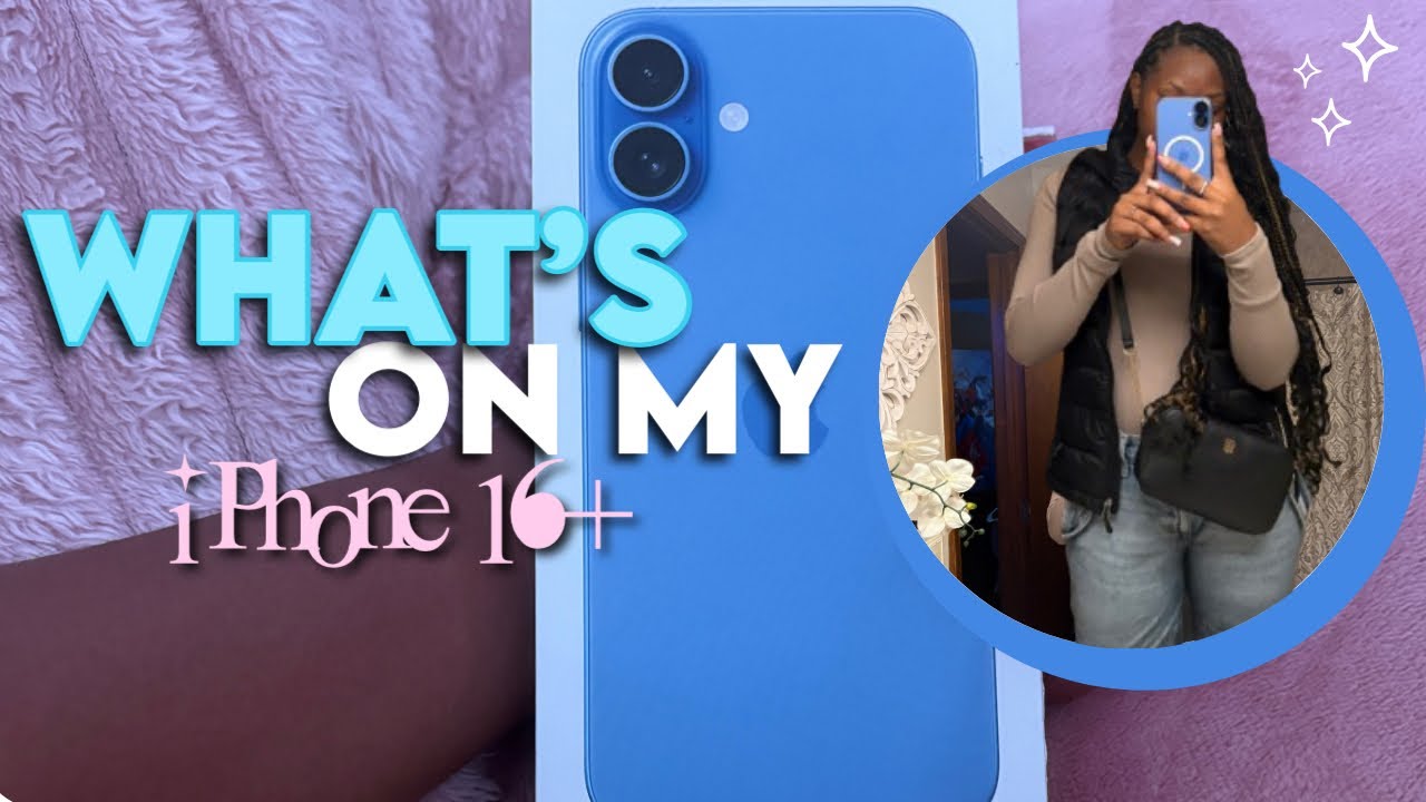 WHATS ON MY IPHONE 16+✰