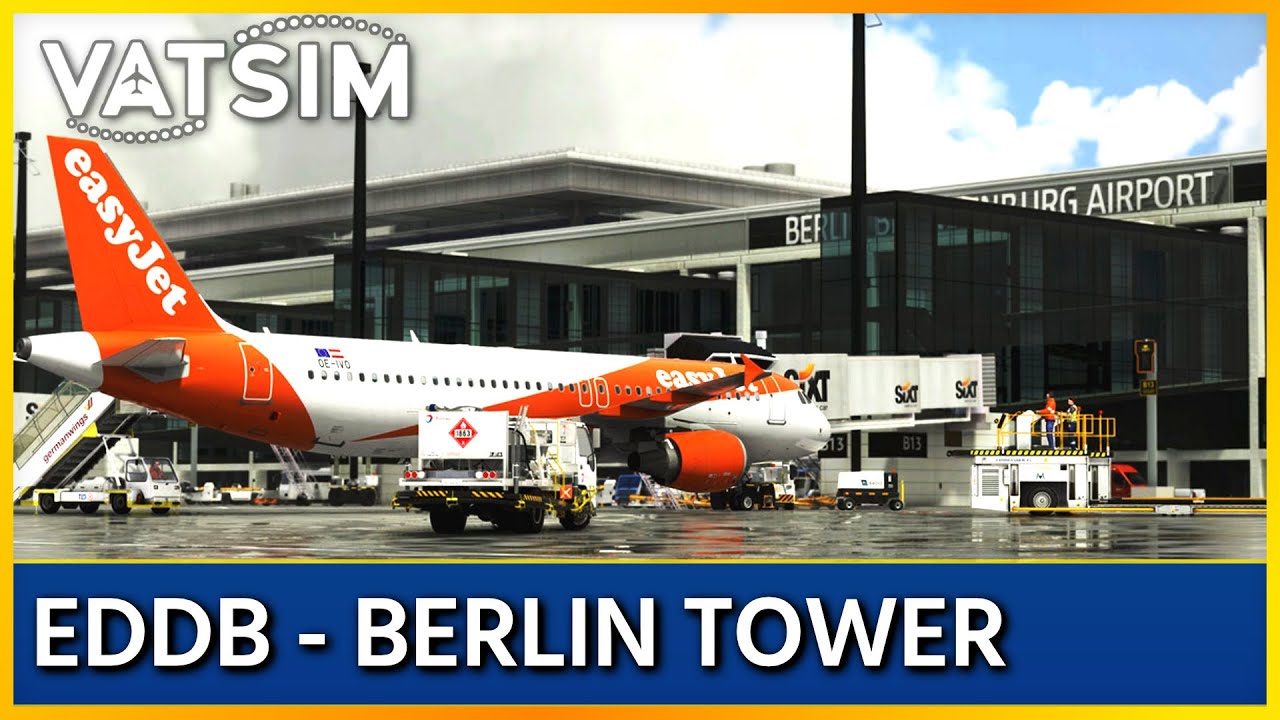 Berlin Tower in Germany (EDDB) Vatsim ATC