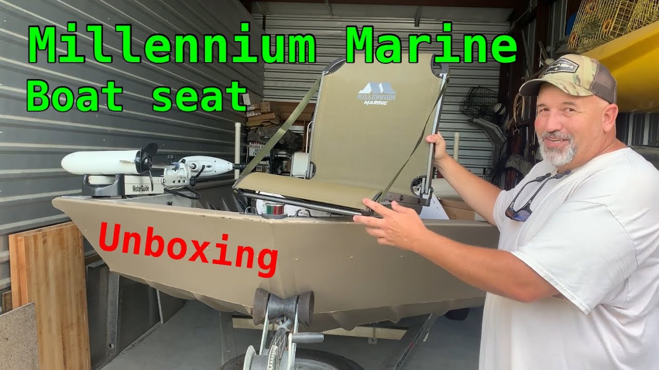 Распаковка сиденья Millennium Marine