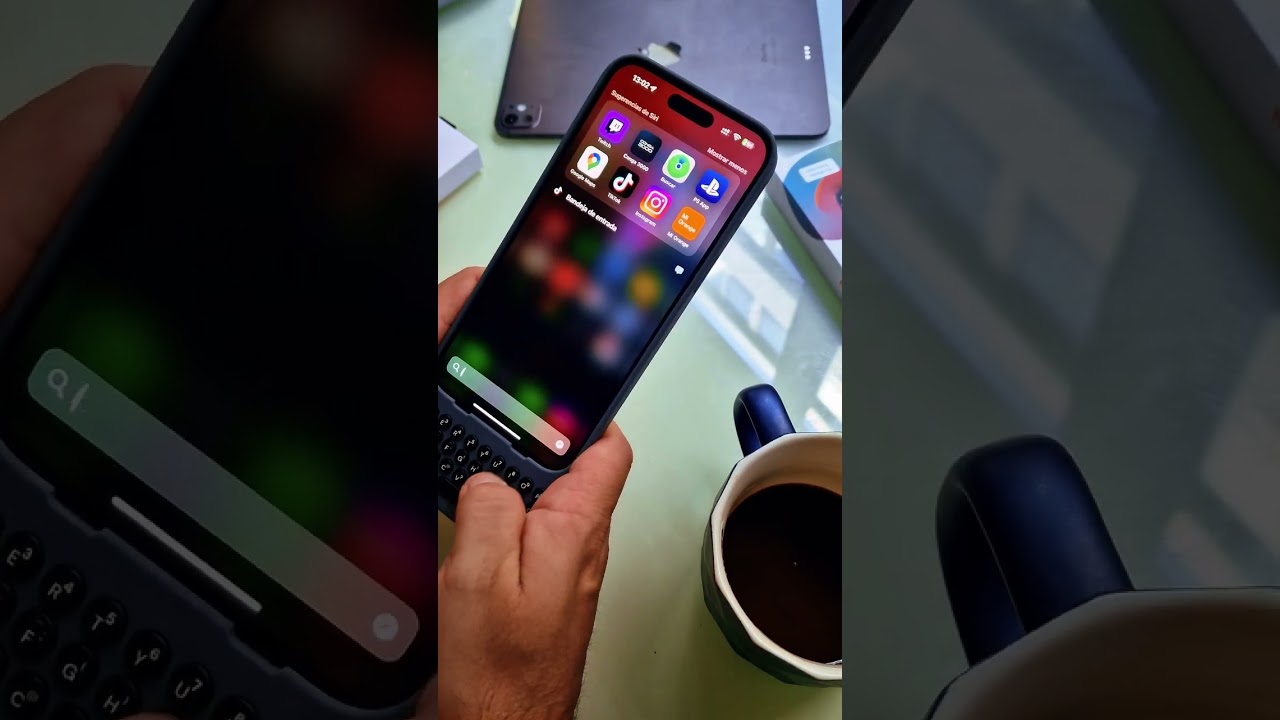 Te Presento Clicks 🔥Una Incre&iacute;ble Funda con Teclado para mi Iphone con multitud de Atajos Geniales 😱