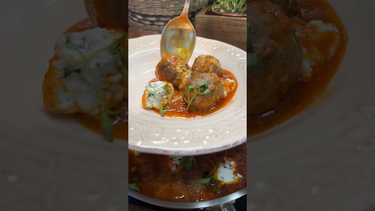 Meatballs with Ricotta   #sofiafoodie #recipe #food