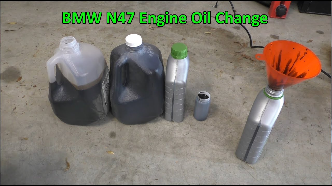 BMW 328d N47 Oil Change