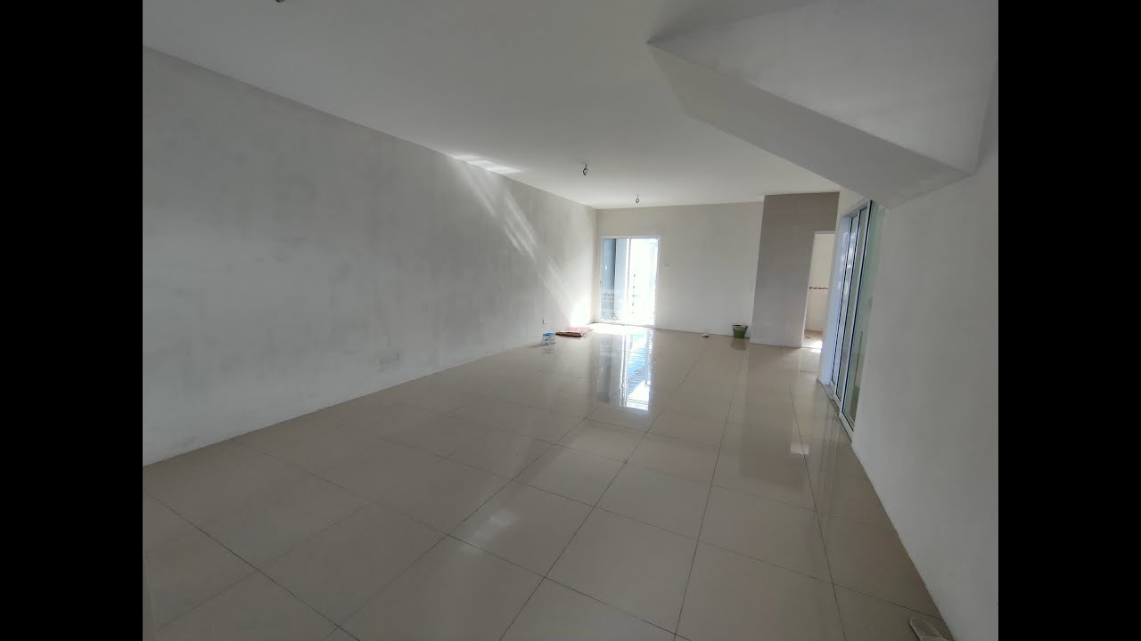 (SOLD) Double Storey Terrace Intermediate Tabuan Tranquility, Large Land