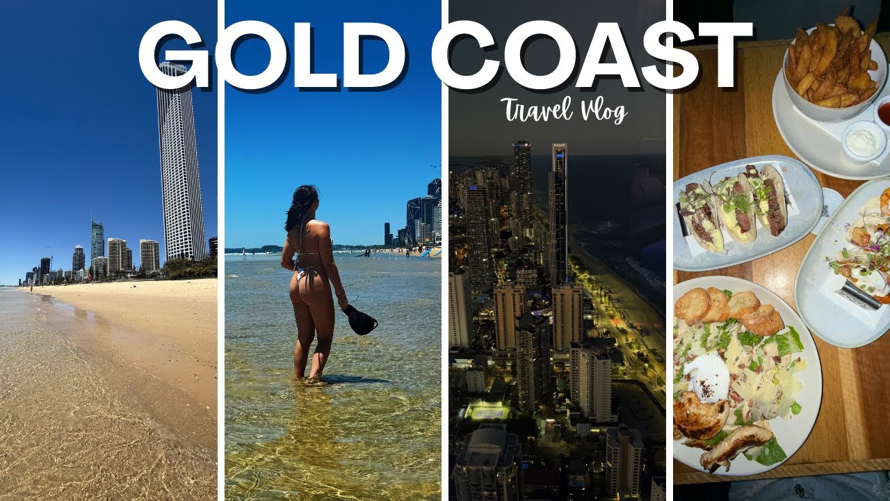 GOLD COAST | Surfer's Paradise | Travel Day, Meriton Suites Tour, Sunrise & Sunsets | SkyPoint Deck