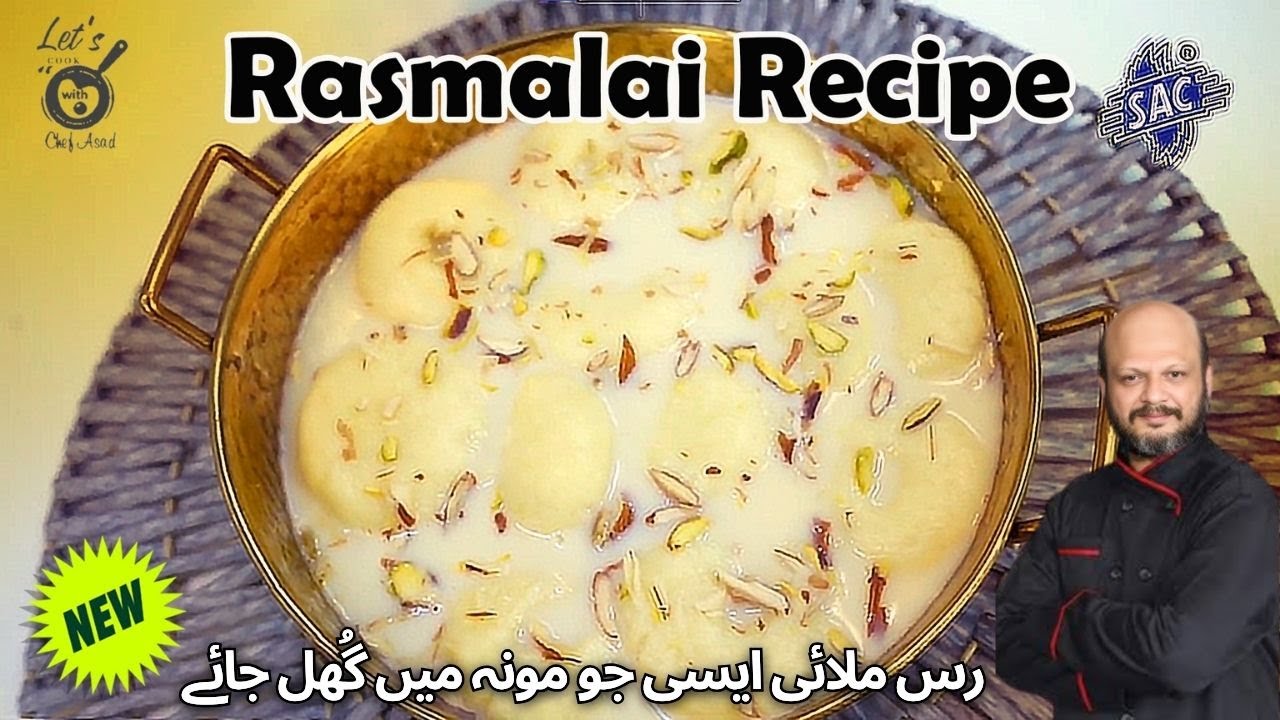 # How to Make Ras Malai by Chef Asad - A Sweet Symphony of Flavor! #letscookwithchefasad #rasmalai